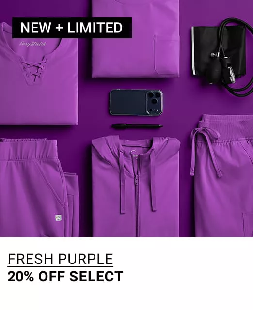 Fresh Purple Scrubs