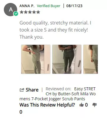 Easy Stretch Scrubs Review