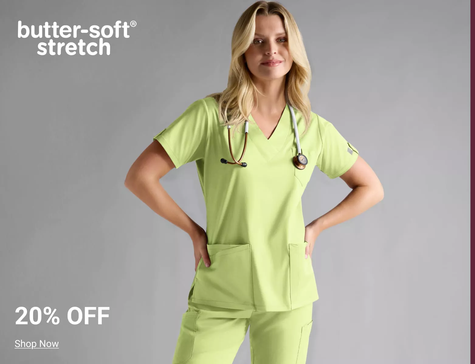 Butter-Soft Stretch Scrubs on Sale