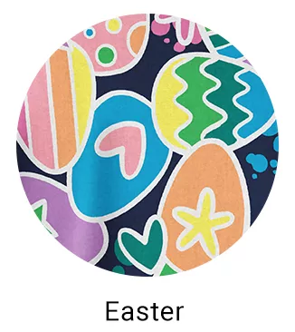 Easter Print Scrubs