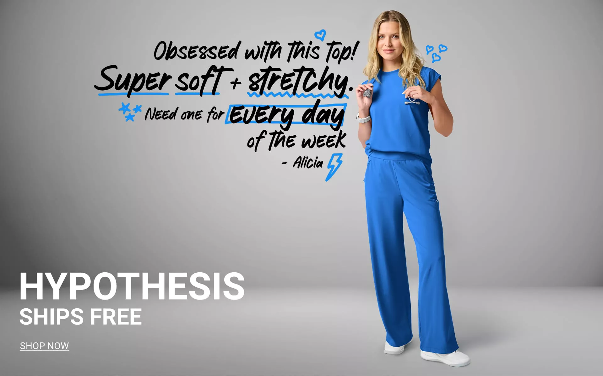 Hypothesis Scrubs Free Shipping