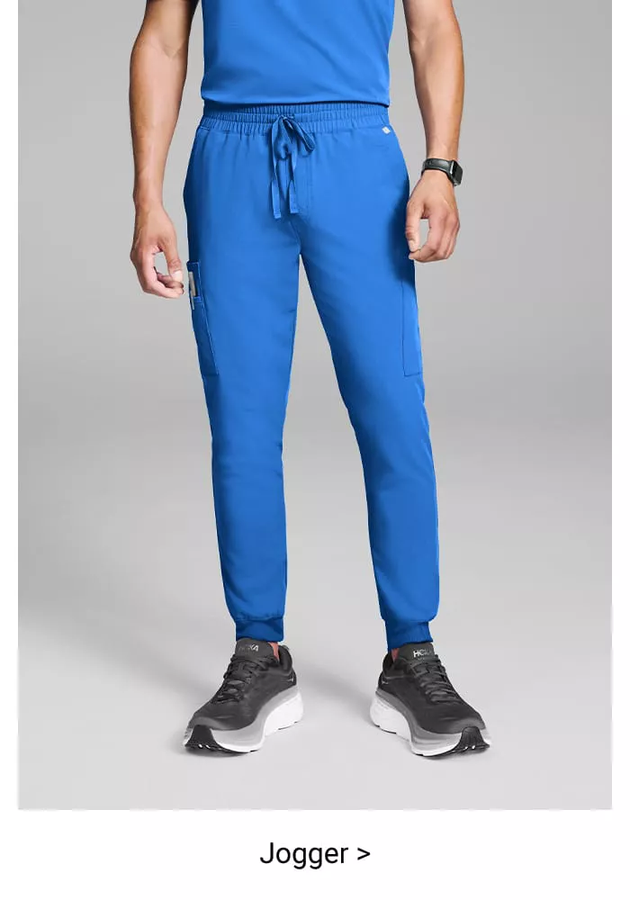Men's Jogger Scrub Pants