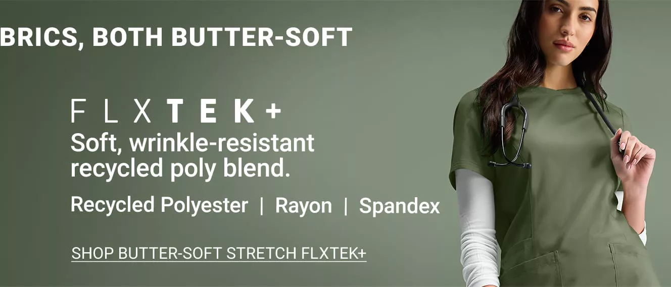 Butter-Soft Stretch FlekTel+ scrubs