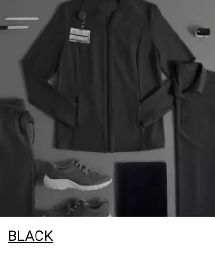 Black Color Scrubs