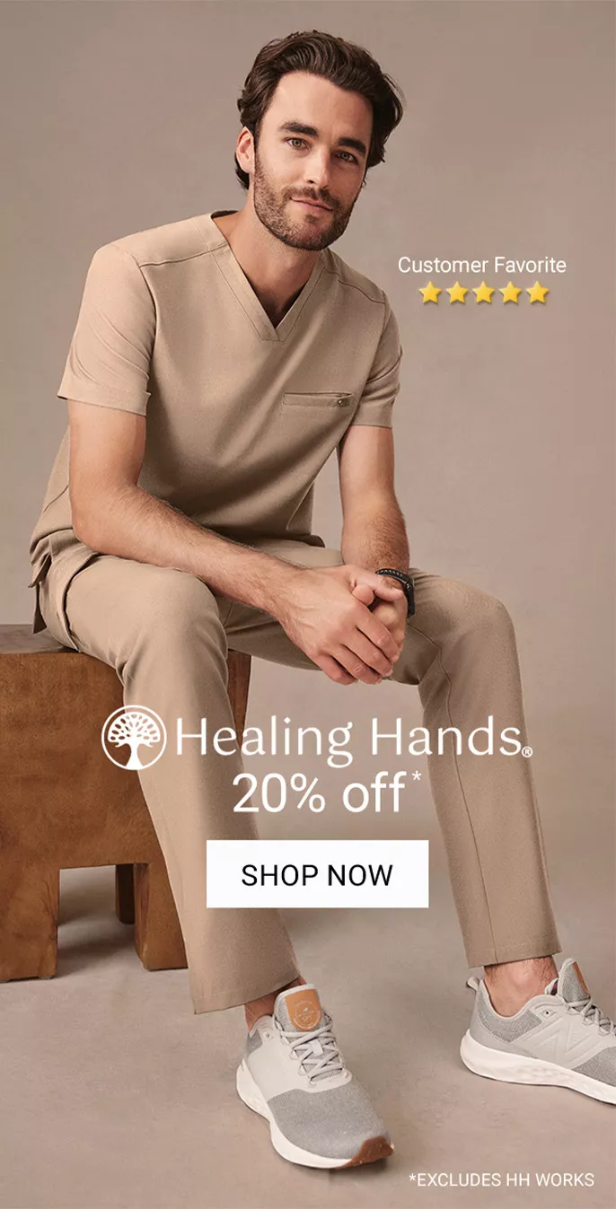 Men&rsquo;s Healing Hands Scrubs 
