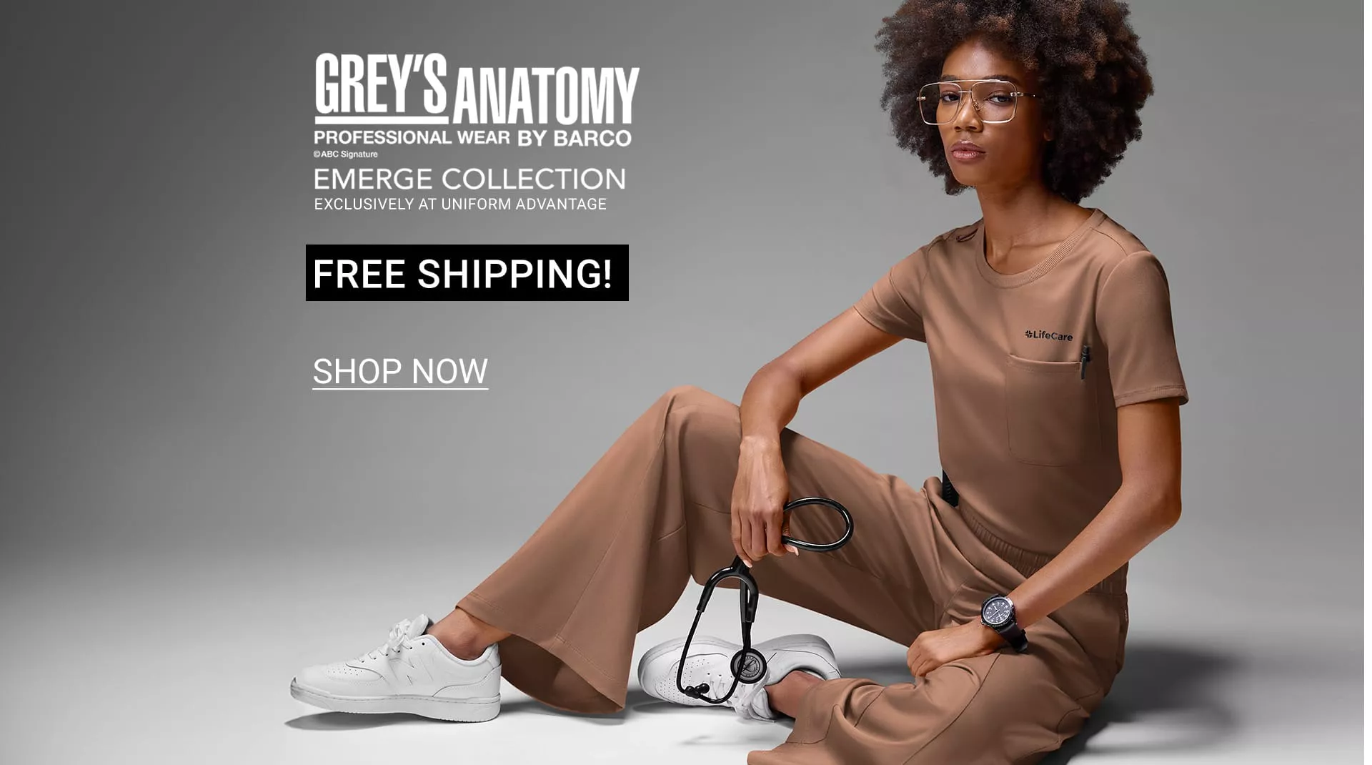 Grey&rsquo;s Anatomy Scrubs Free Shipping