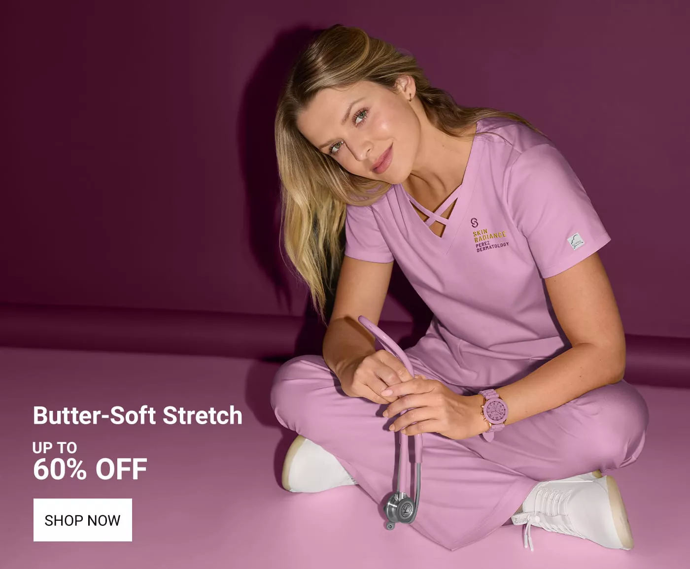 Butter-Soft Stretch Scrubs on Sale