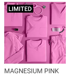 Magnesium Pink Scrubs