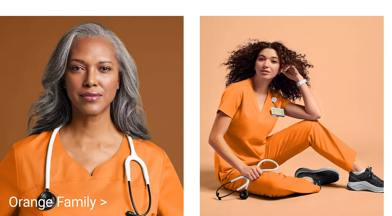 Orange Scrubs