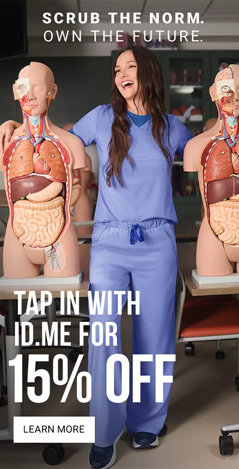 Students save 15% when signing up for ID.me