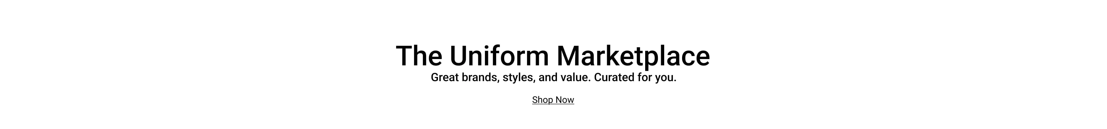 Uniform Marketplace