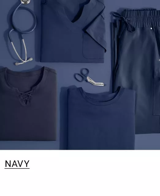 Shop Navy Scrubs 