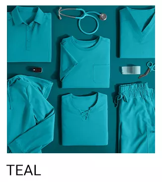 Teal Blue Scrubs