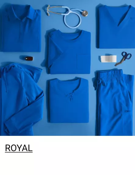 Royal Color Scrubs