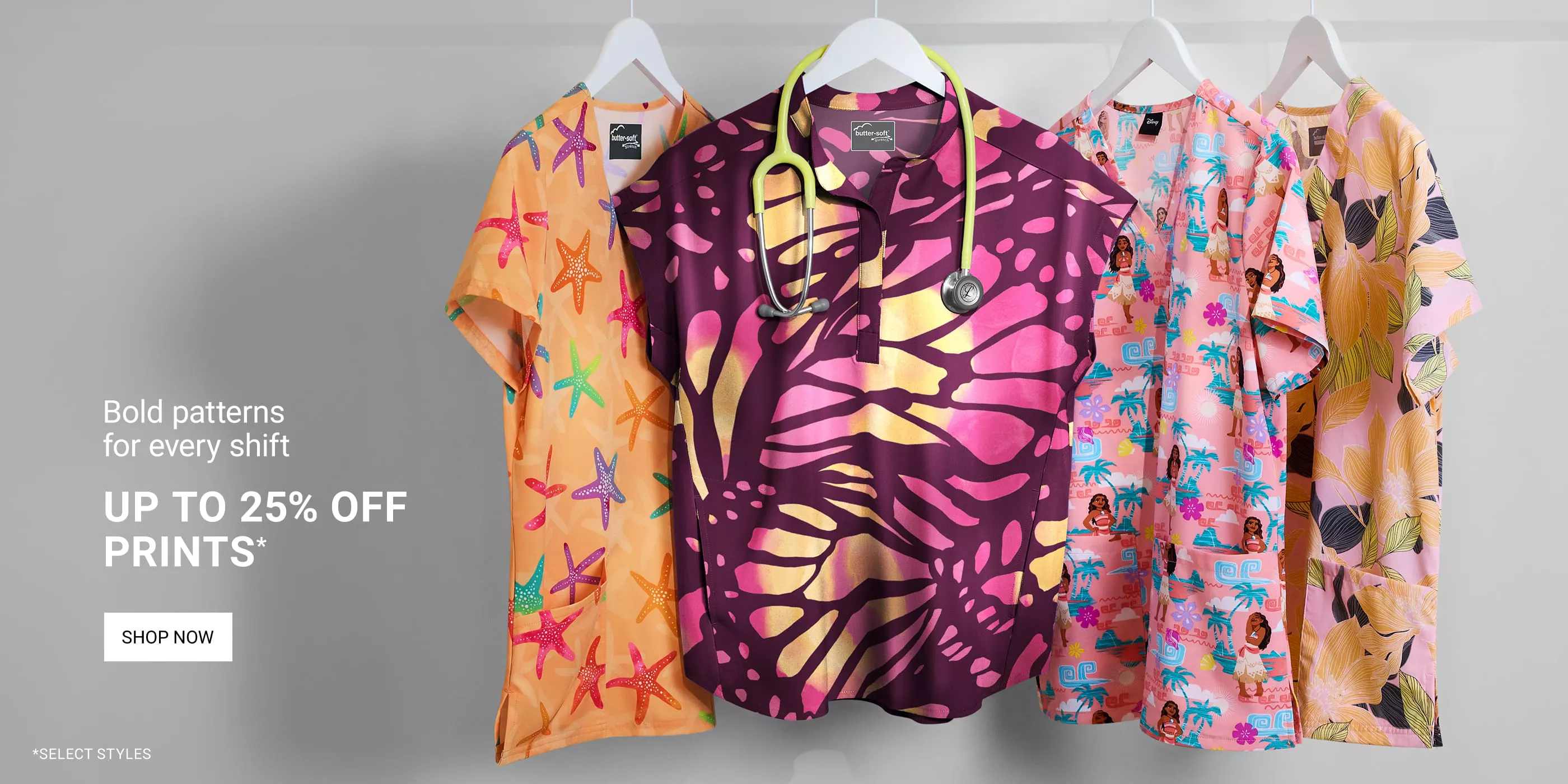 Print Scrubs on sale