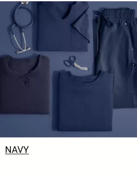 Navy Blue Color Scrubs