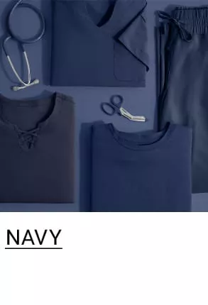 Shop Navy Scrubs 