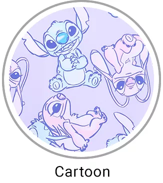 Cartoon Print Scrubs