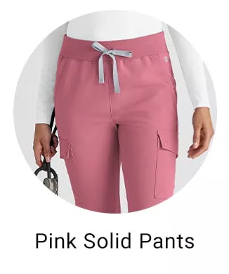 Pink Scrub Pants