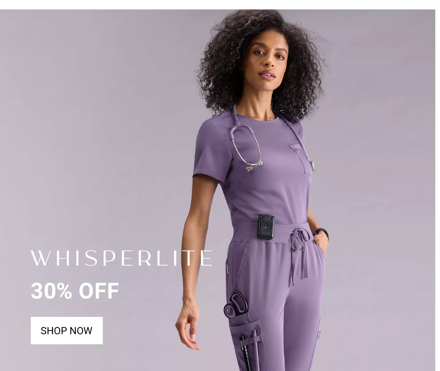Free Shipping on WhisperLite Scrubs