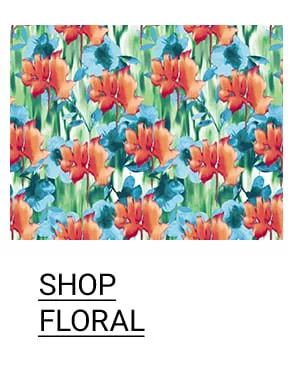 Floral Print Scrubs