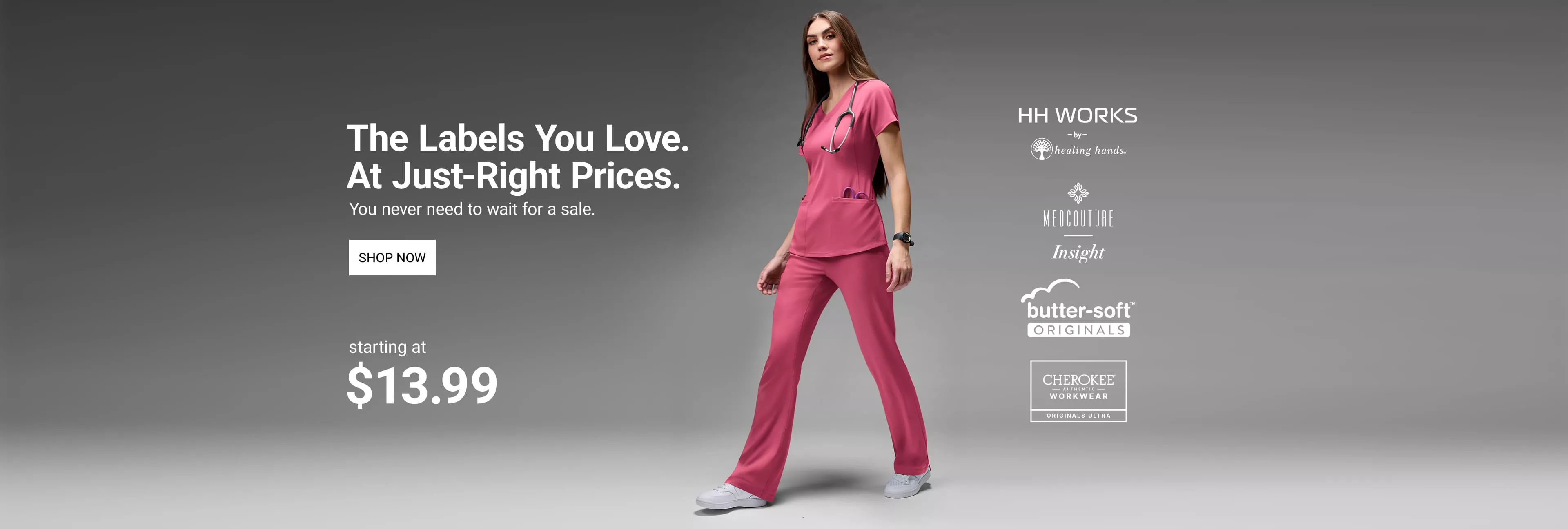 Every Day Value Scrubs from $13.99