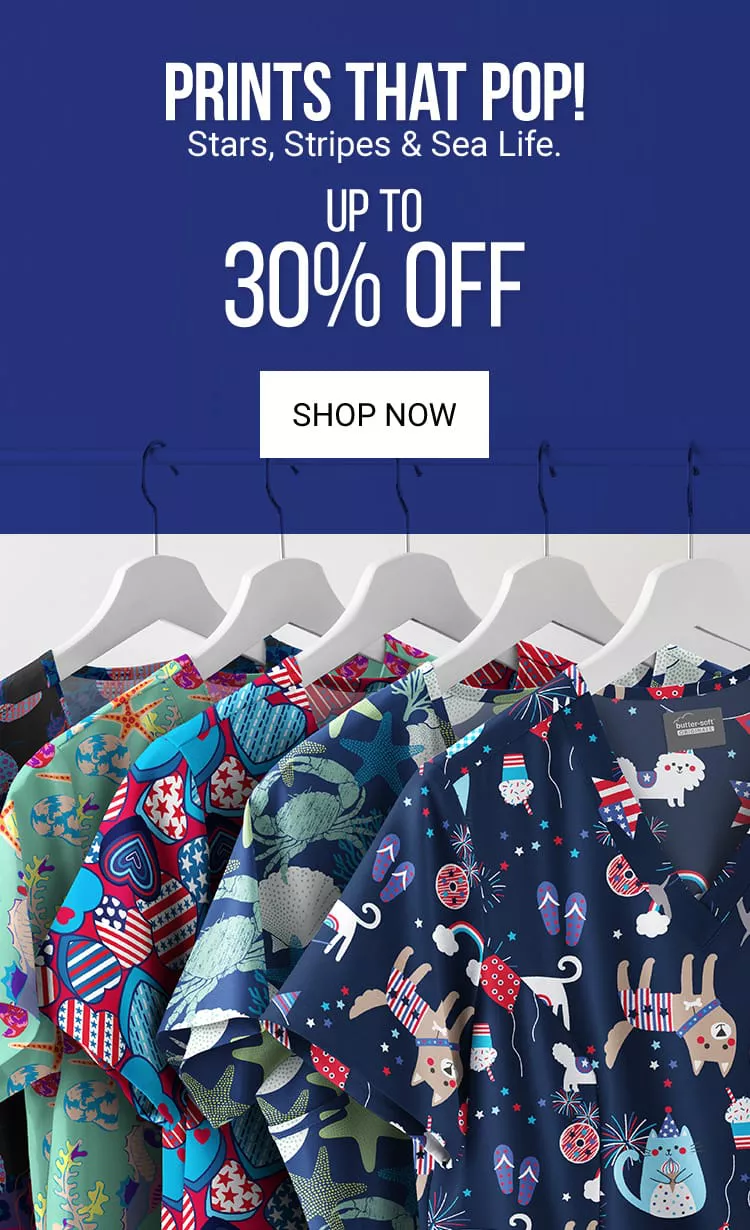 Print Scrubs on sale