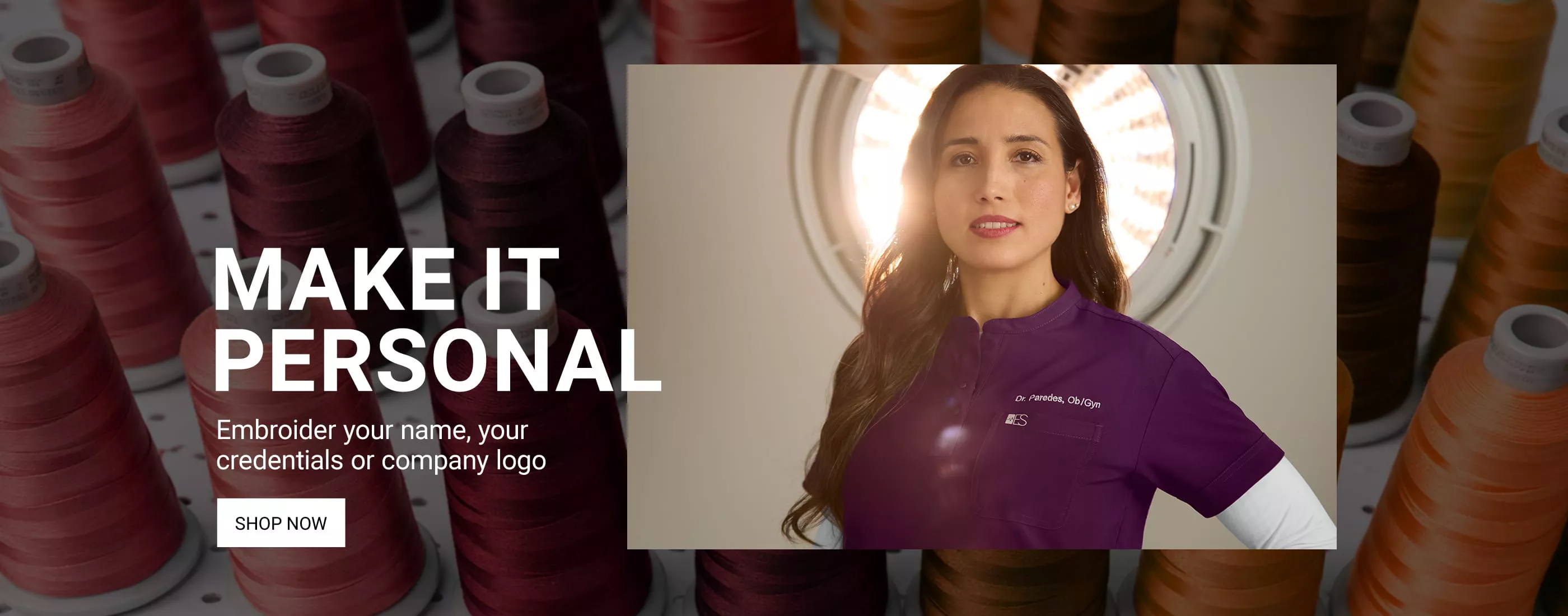 Embroidered Scrubs