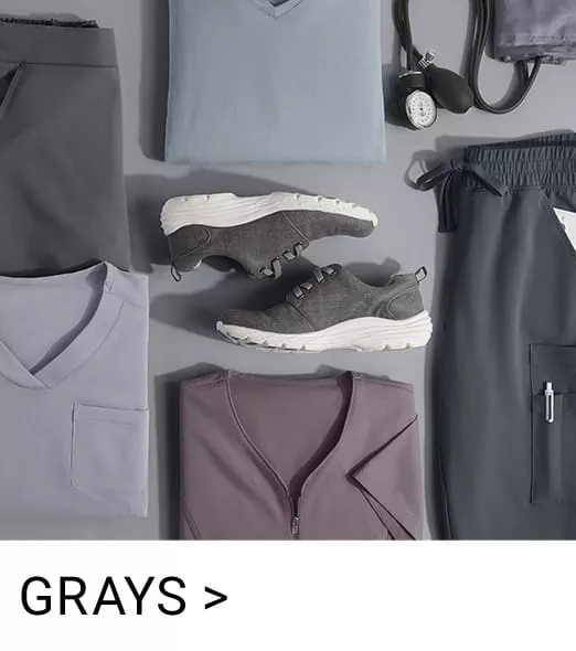 Gray Color Scrubs