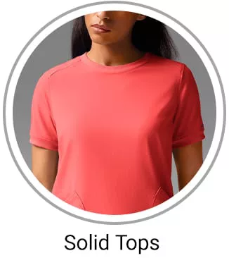 Solid Clearance Scrub Tops 