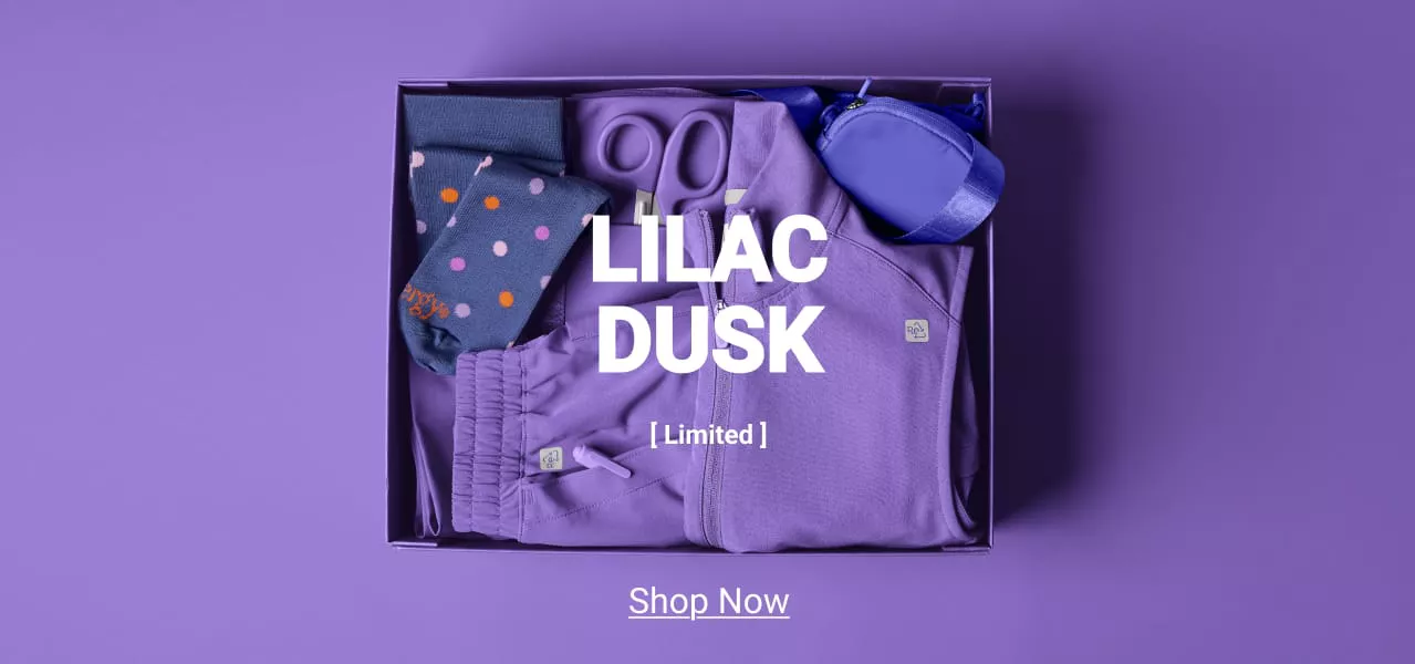 Lilac Dusk Color Scrubs