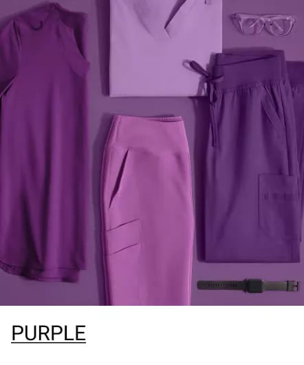 Purple Family Scrubs