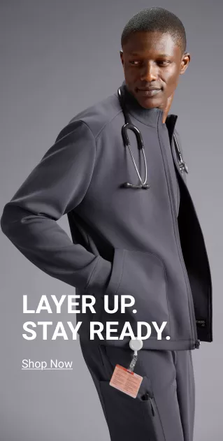 Men&rsquo;s Scrub Jackets