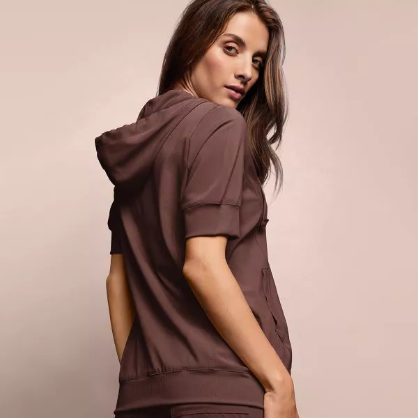 scrub hoodie