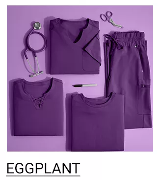 Eggplant Purple Scrubs