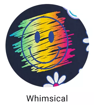 Whimsical Print Scrubs