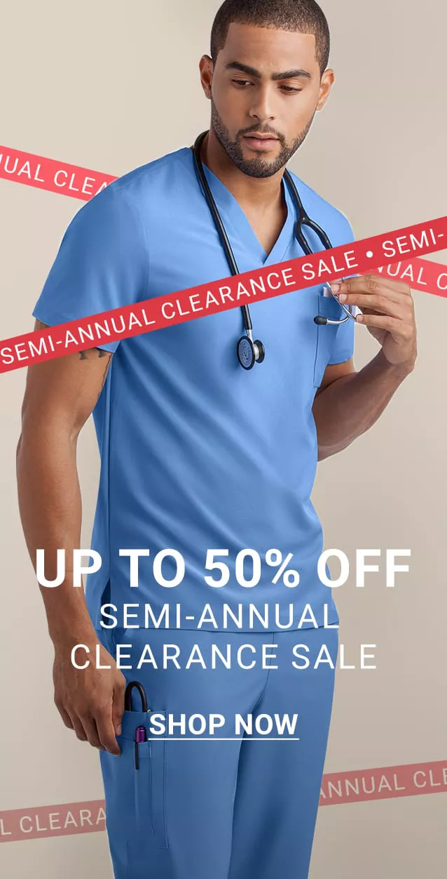 Men&rsquo;s Semi-Annual Clearance Scrubs on Sale