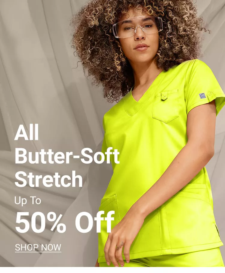 Butter-Soft Stretch Scrubs on Sale