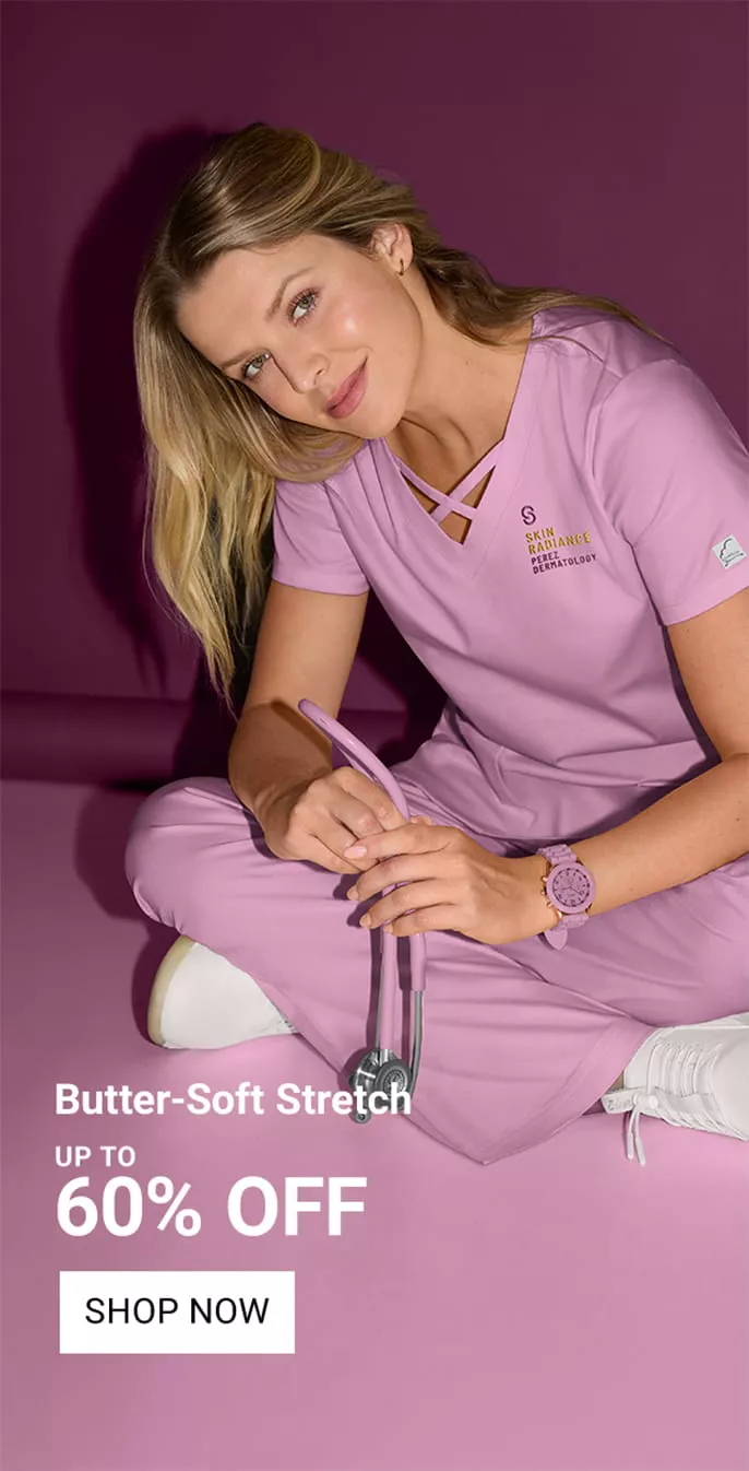 Butter-Soft Stretch Scrubs on Sale