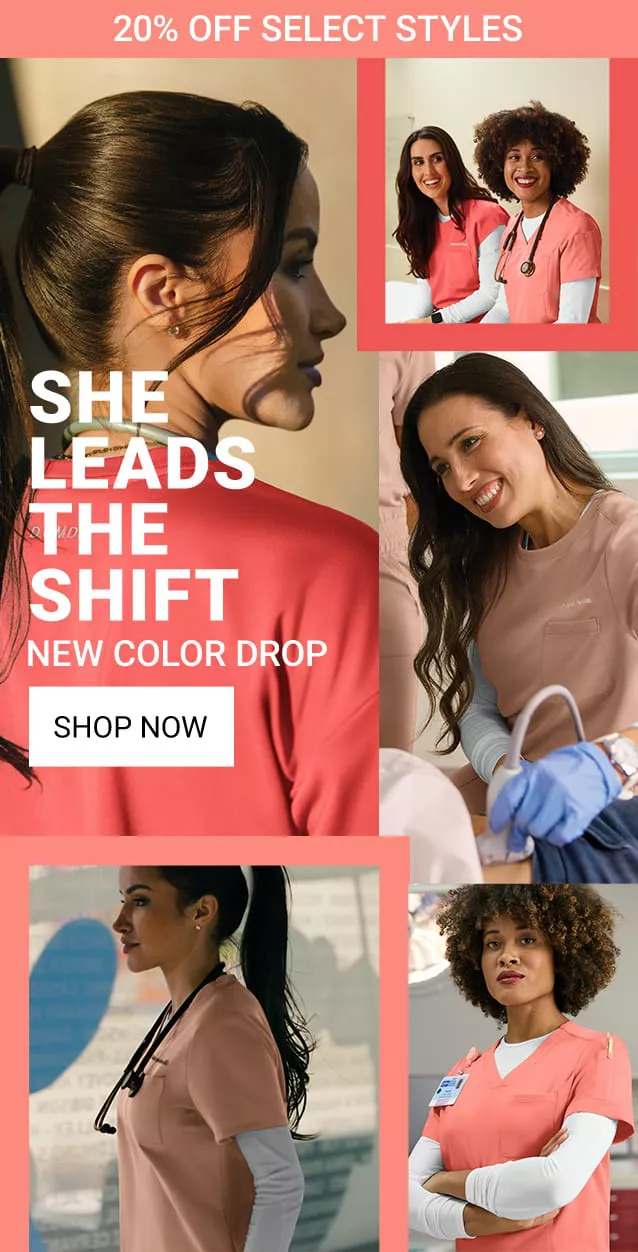 She Leads the Shift Color Drop