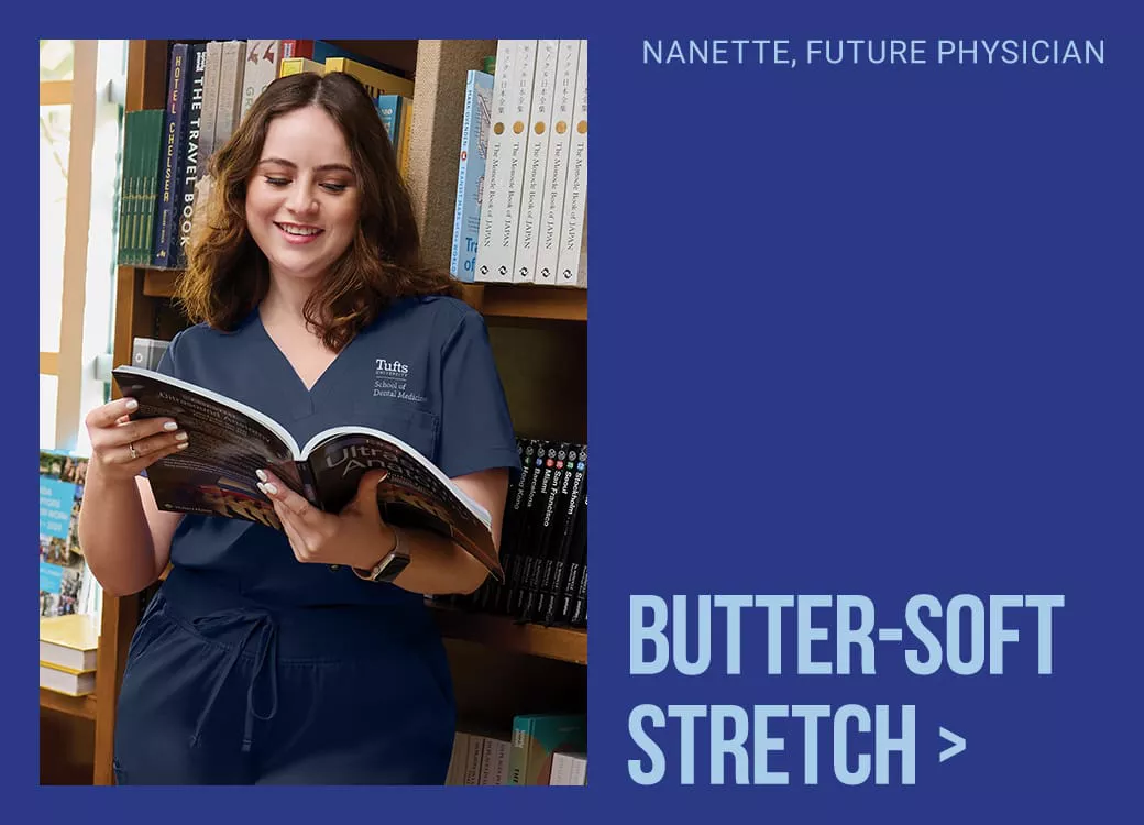 Butter-Soft Stretch Scrubs on Sale