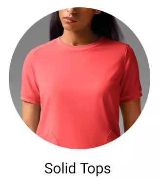 Solid Clearance Scrub Tops 
