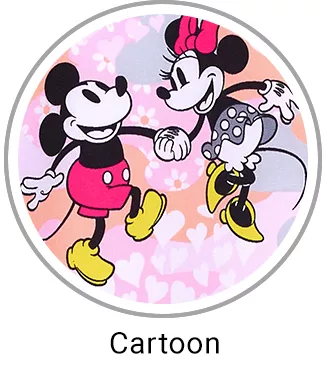 Cartoon Print Scrubs