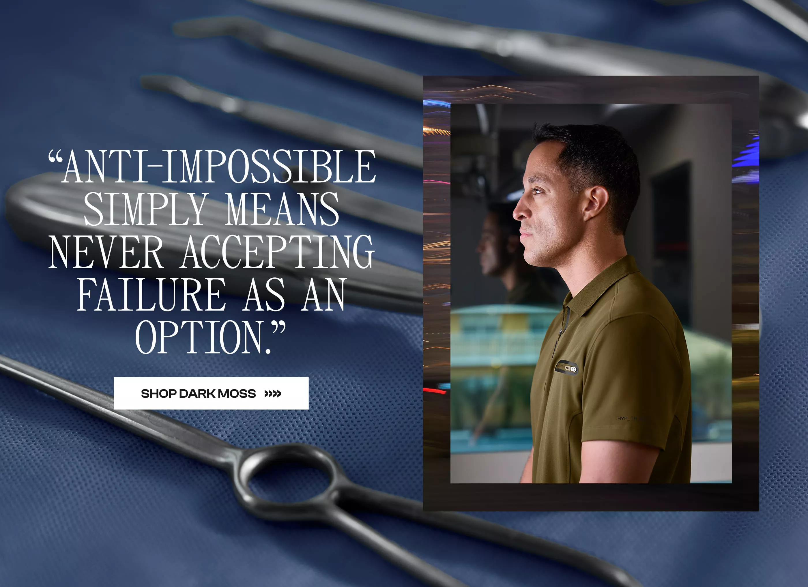 Dark Moss Color Scrubs