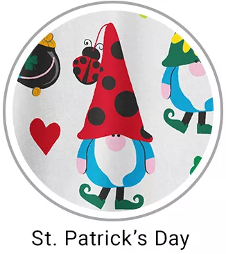Saint Patrick's Day Print Scrubs