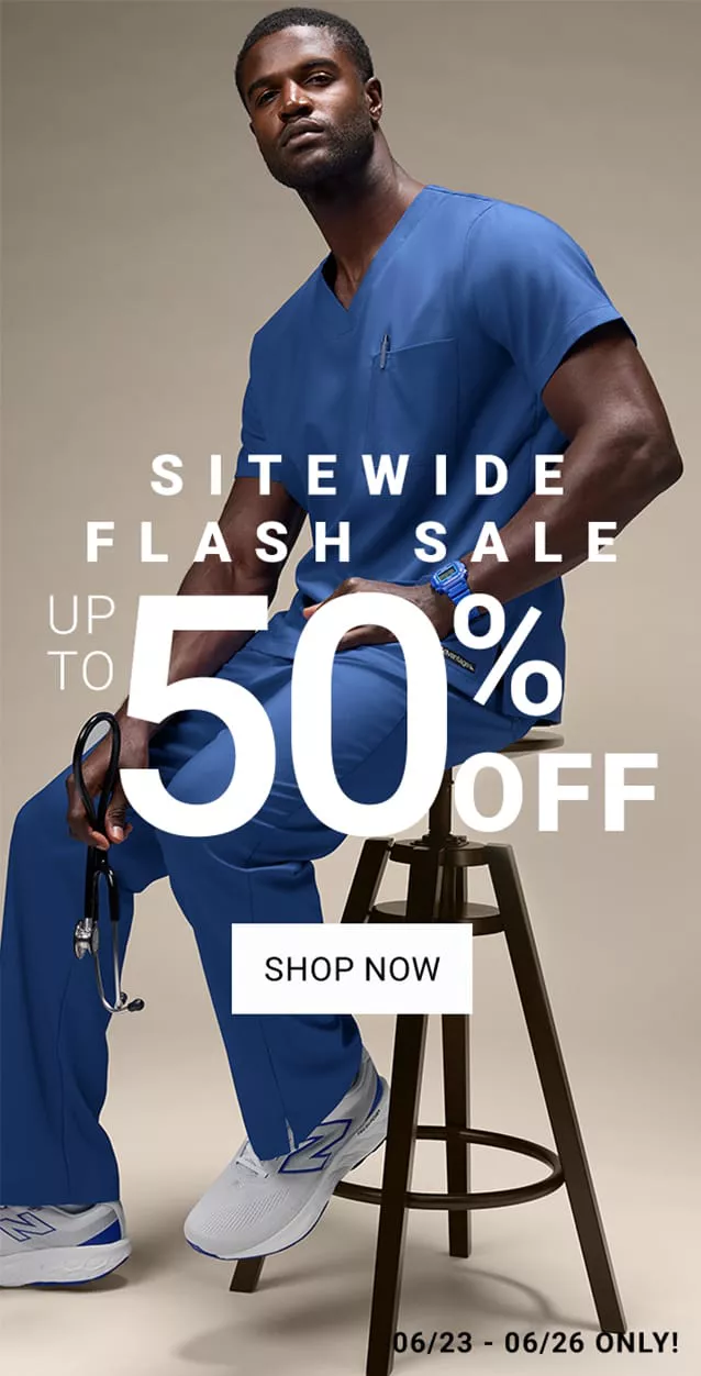 Flash Men&acute;s Scrubs on Sale