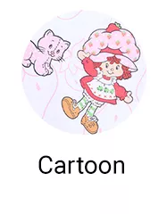 Cartoon Print Scrubs