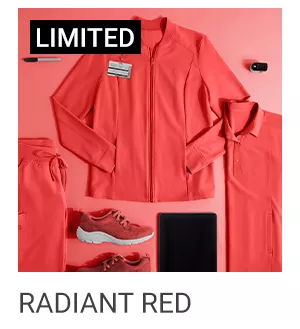 Radiant Red Scrubs