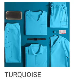 Turquoise Blue Scrubs
