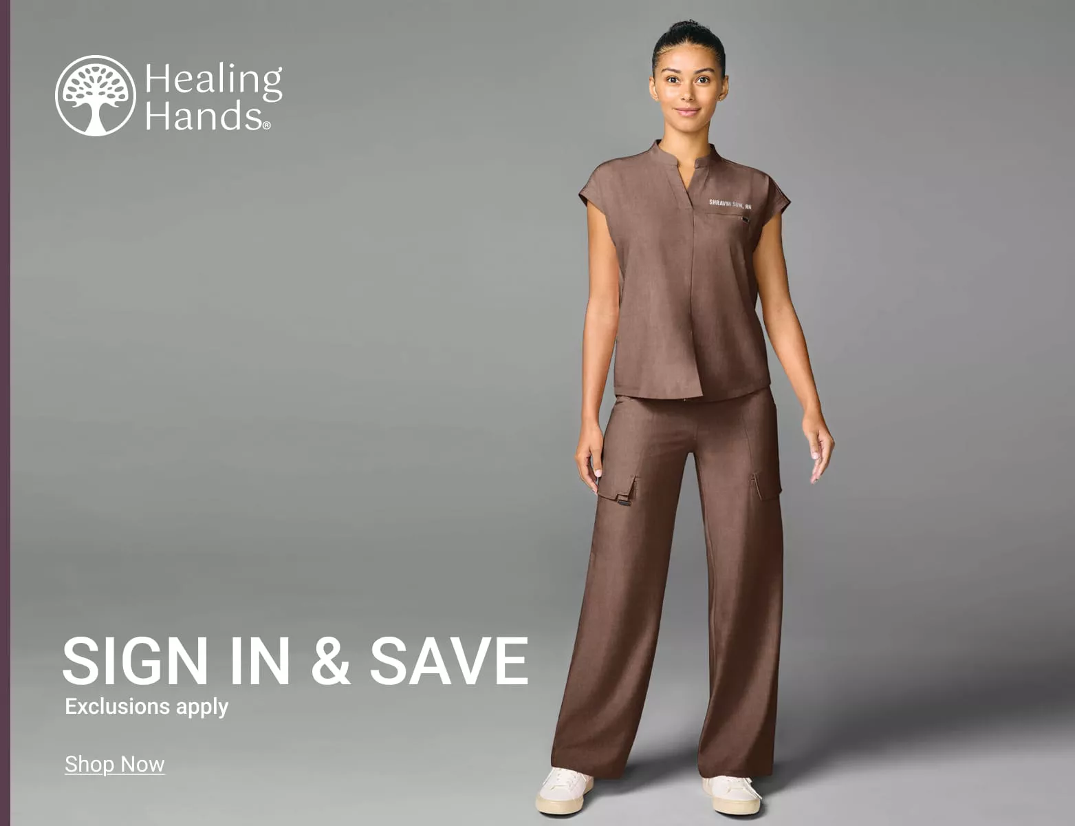 Sign In & Save Healing Hands Scrubs